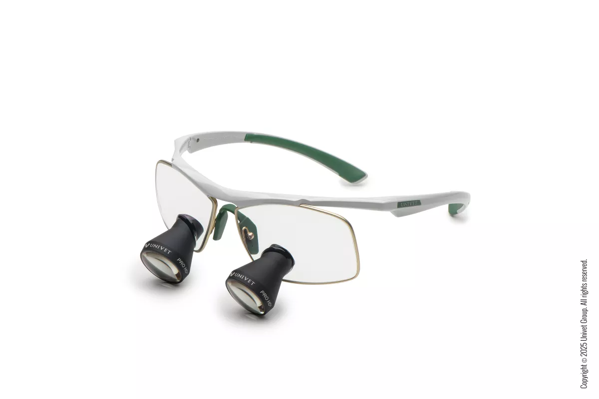 UNIVET NEW TECHNE GALI 3.5x450 PRO HD^2 white/green